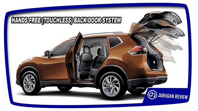 HANDS FREE (TOUCHLESS) BACK DOOR SYSTEM Nissan X-Trail Mobil SUV