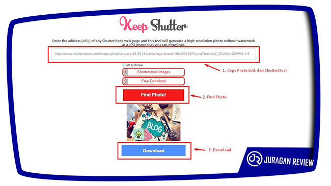 Cara Download Gambar di ShutterStock Gratis