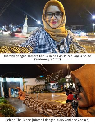 Kamera Kedua Depan ASUS ZenFone 4 Selfie