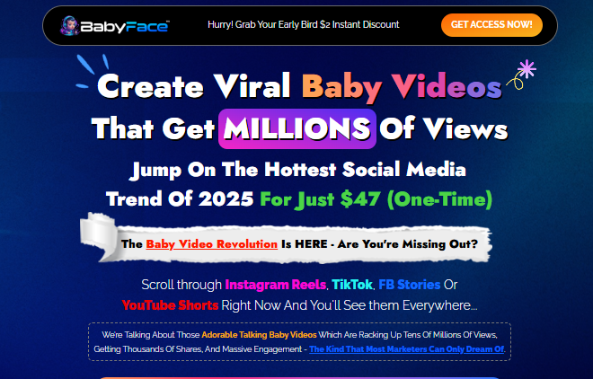 BabyFace App Review Turn Any Photo Into Viral Baby Videos With AI