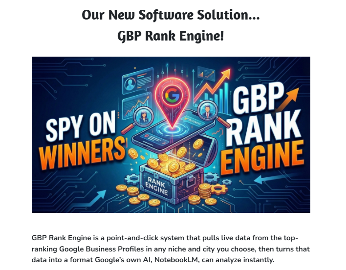 GBP Rank Engine Review &raquo; JURAGAN REVIEW TECHNO