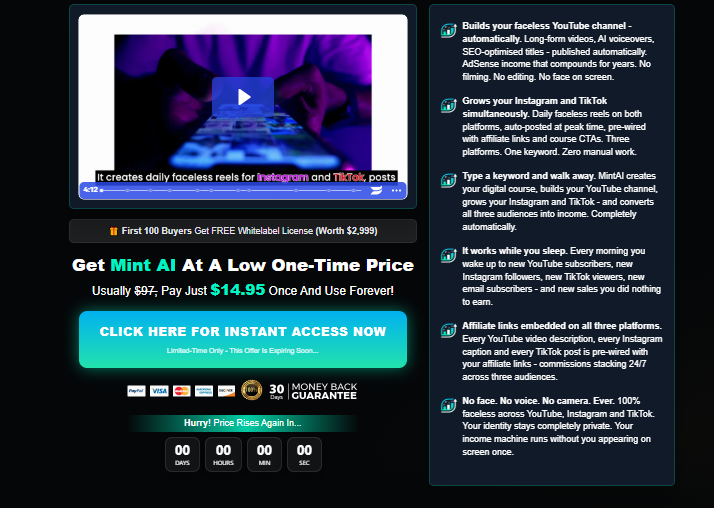 MintAI Review 2026: AI Income Machines, OTO Funnel, and Upsell System Explained 2 MintAI Review 2026