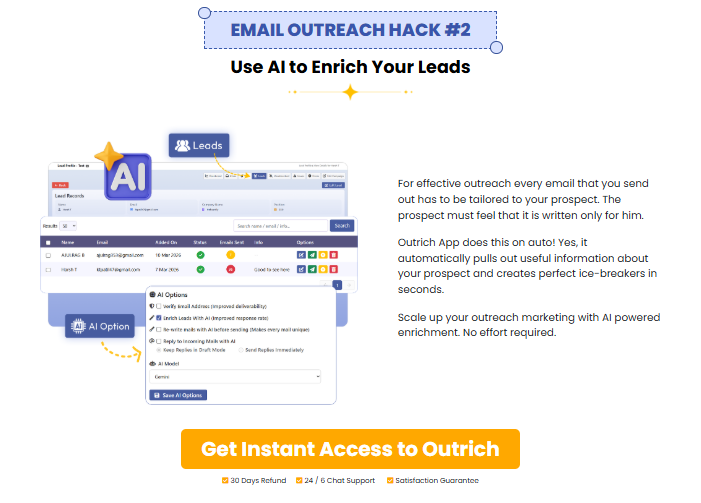 Outrich App Review OTO: AI Email Outreach, OTO Upgrades, and How to Make Money With It 5 Outrich App Review OTO