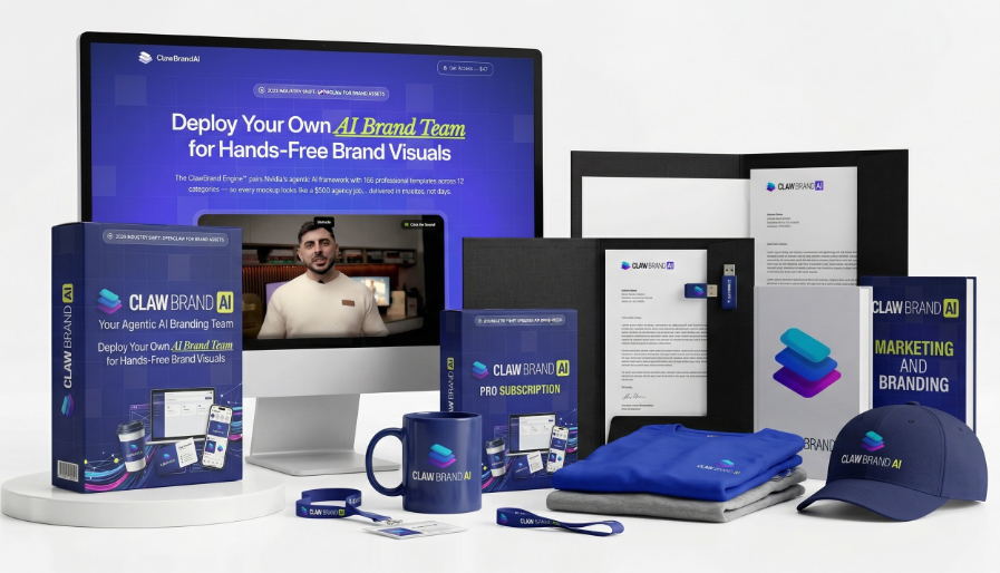 ClawBrand AI Review 2026 & OTO: The Nvidia OpenClaw Brand Design Tool That Creates Assets You Can Sell for $300–$500 Each 1 ClawBrand AI Review OTO and Download