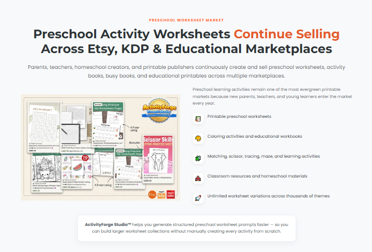 ActivityForge Studio OTO Review 2026: The Best AI-Powered Preschool Worksheet Generator With 2,550+ Prompts for KDP Publishers, Etsy Sellers, and Teachers — Features, Pricing, and All Upgrades Explained 5 ActivityForge Studio OTO Review 2026