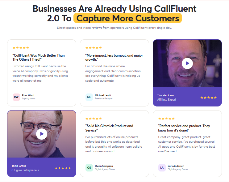Callfluent AI 2.0 OTO Review 2026: Best AI Voice Agent Platform That Replaces Your Front Desk for Inbound, Outbound, and Web Calls — Features, Pricing, and Income Paths 5 Callfluent AI 2.0 OTO Review 2026