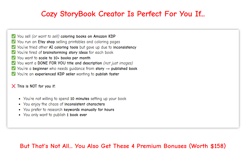 Cozy StoryBook Creator Review 2026: The AI Coloring Book Toolkit That Builds Your Entire KDP Publishing Package From a Single Idea 3 Cozy StoryBook Creator Review 2026