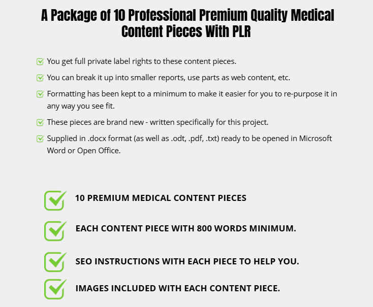 PLR Premium Medical Content By Dr Loy: Proactive Health Review — Physician-Written PLR Content for Blogs, Lead Magnets, Courses, and Email Campaigns 2 PLR Premium Medical Content By Dr Loy Proactive Health Review
