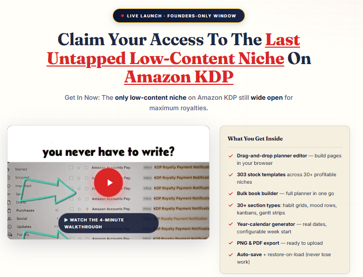 Techo Royalty Review 2026: The Last Low-Content Niche on Amazon KDP Wide Open for Maximum Royalties 1 Techo Royalty Review 2026